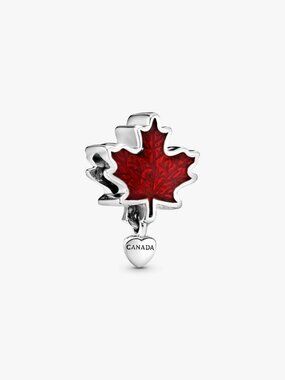 Pandora Canada Red Maple Leaf Charm